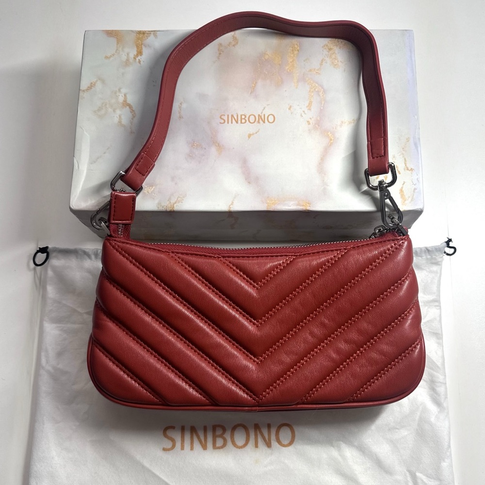 SINBONO - embroidery shoulder bag